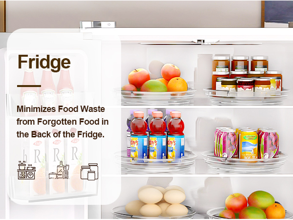 lazy susan for fridge
