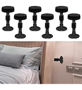 LveSunny 6PCS Headboard Stoppers, Adjustable Headboard Stoppers for Wall, Best Value Wall Protect...
