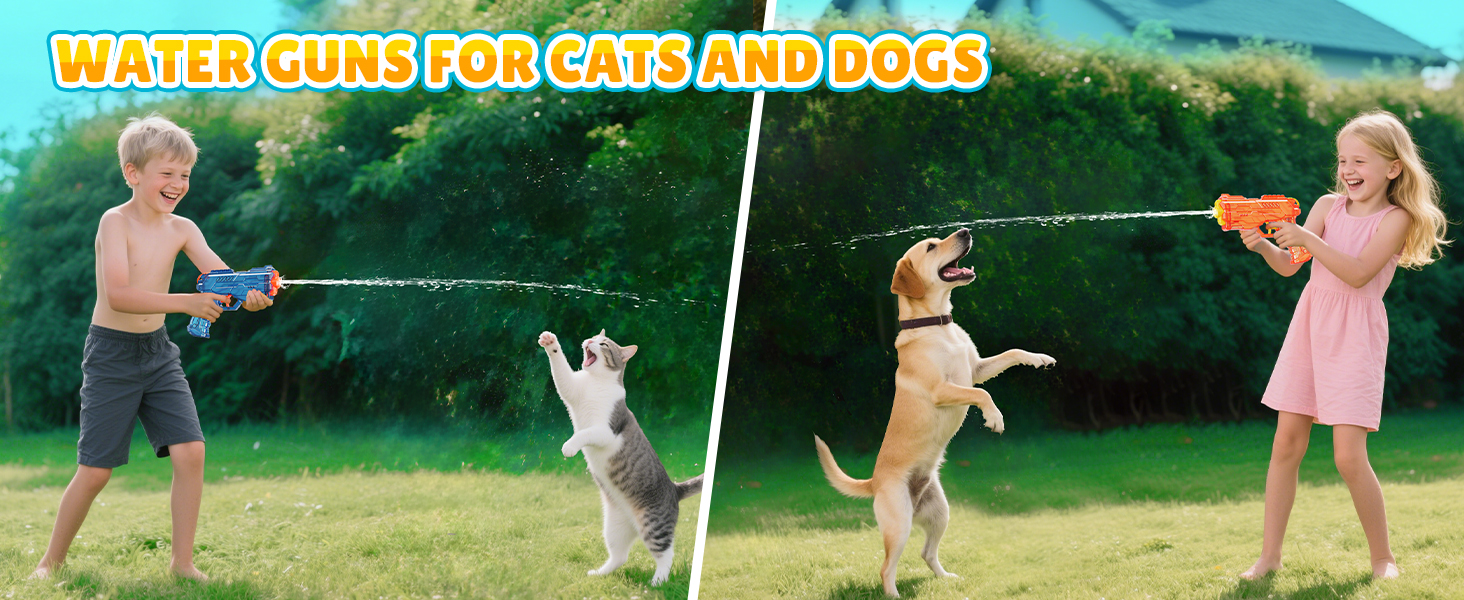 Squirt Spray Guns for Cats Dogs Training