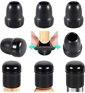 24 PCS Small Chair Leg Sliders for Carpet, Chair Glides Teflon Furniture Pads, Chair Leg Protecto...