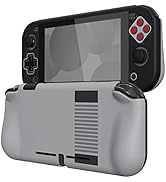 PlayVital ZealProtect Protective Case for Nintendo Switch Lite, Hard Shell Ergonomic Grip Cover f...