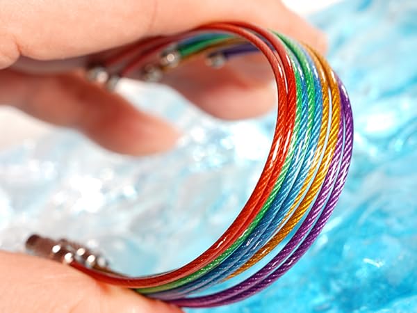 Five-color High-quality Steel Loops