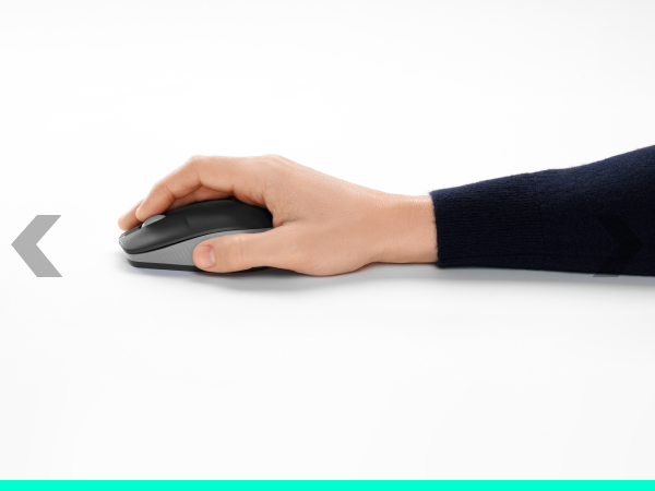 M190 Full Size Ambidextrous Mouse