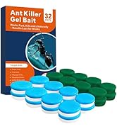 32 PCS Ant Killer Gel Bait Stations, Extra Strengthen Ant Bait Traps, Long-Lasting Effective Pest...