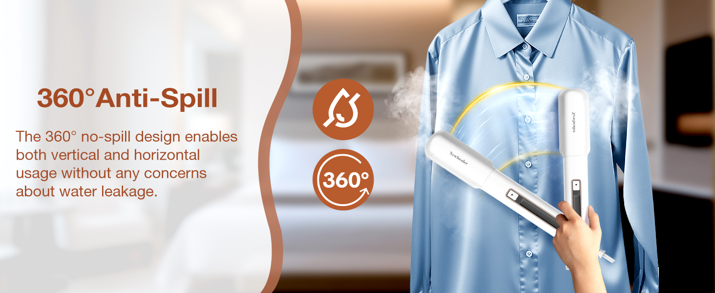 mini portable steamer, steam press iron for clothes, hanging steamer for clothes