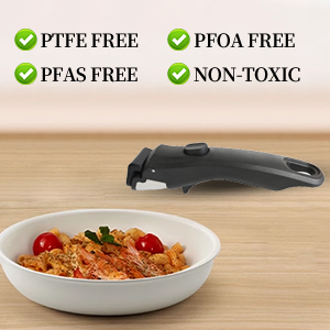 pot with removable handle set pots and pan set with removable handle clip on handle pots and pans