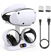 FASTSNAIL Charging Stand for PlayStation VR2, Vertical PS VR2 Headset & Sense Controller Charge D...