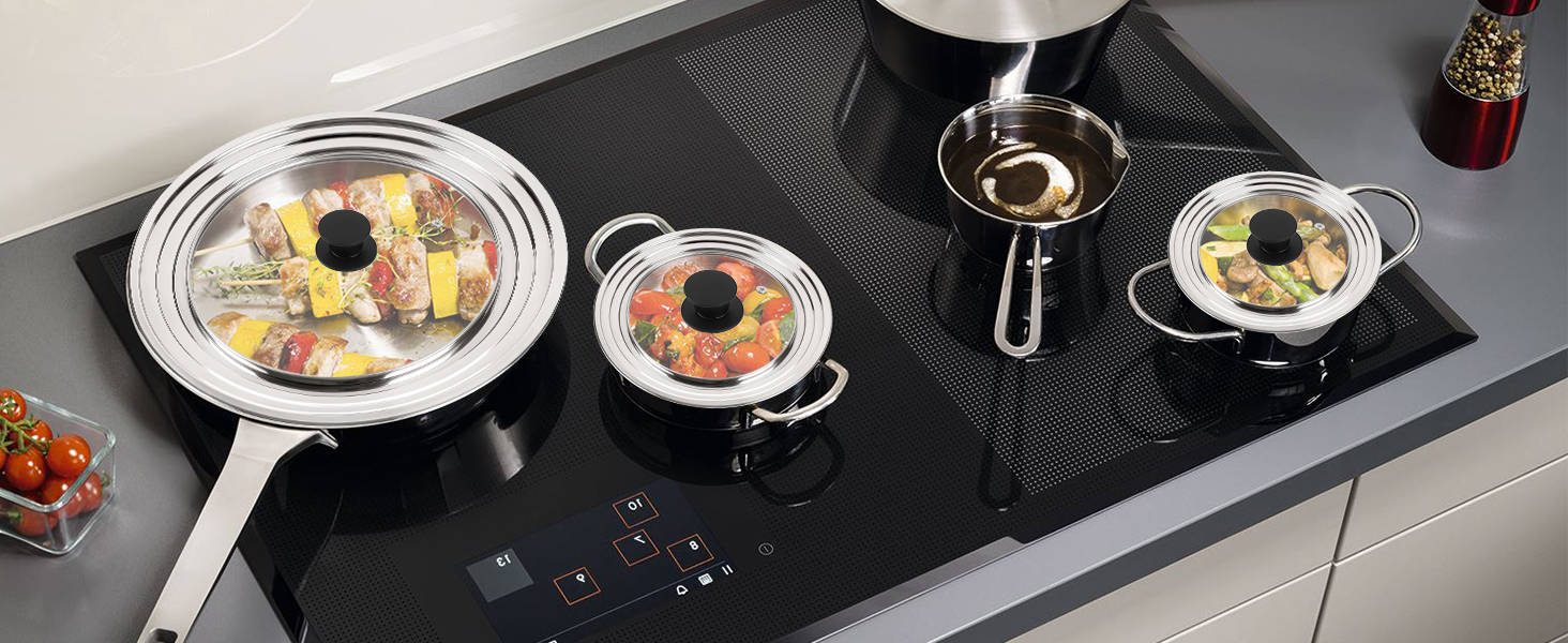 Universal pot lid