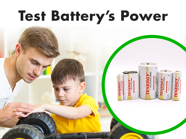 Test battery's power