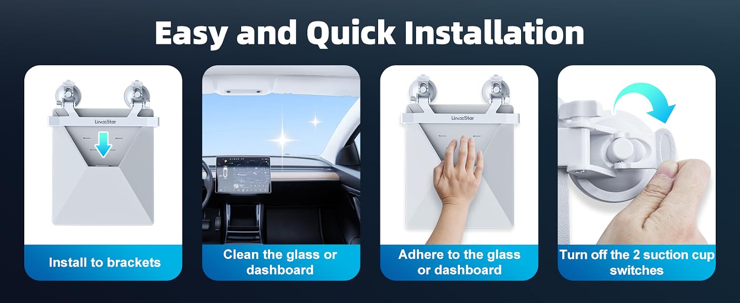 Starlink Mini Car Mount for Dashboard