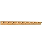 SKOLOO Wood Coat Rack Wall Mounted,10 Peg Long Bamboo Hook for Hanging Backpack Coat Towel Hat,16...