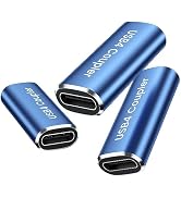 ANDTOBO USB C Female to Female Adapter, 3 Pack USB C 4 Female to Female Adapter Coupler, Supports...
