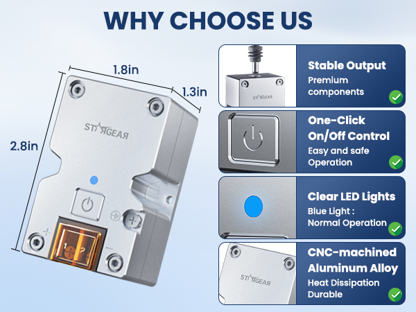 Starlink Mini 12V Adapter