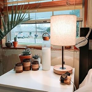 wooden lamp