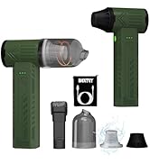 Tool-Grade Electric Air Duster, Rechargeable Handheld Blower with 180,000 Super Power Brushless M...