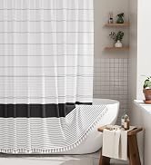 AmazerBath Boho Shower Curtain Set