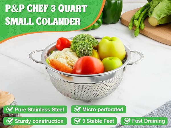 P&P CHEF colander