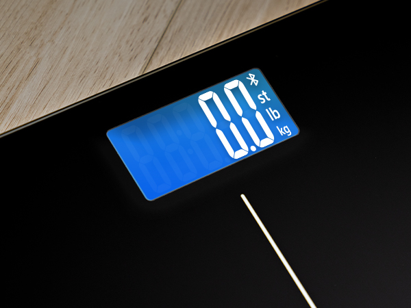 Whether the lights are on or off, every result is clearly visible on the bright LCD display.