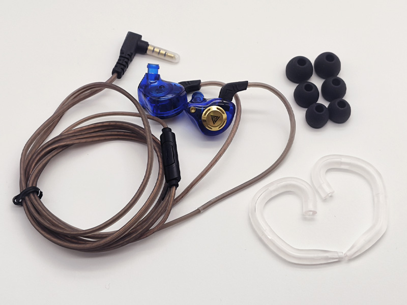Wired IEM Earbuds,Earphones with Microphone&OFC Cable for Gaming,Video Musicians, Singers