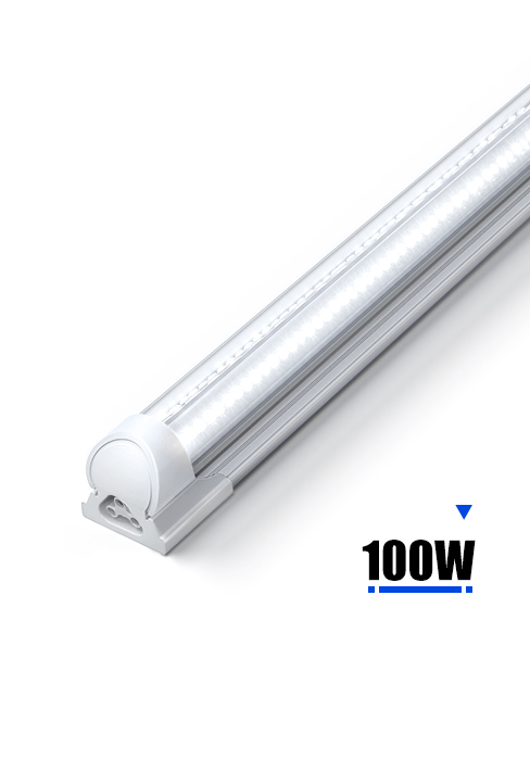 100W T8 LED shop lights 8ft 6500k