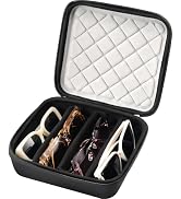 ProCase Hard Shell Travel Sunglasses Organizer, Portable Multiple Glasses Case for Travelling