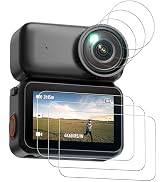 AMAZEAR Lens & Screen Protector for DJI Osmo Nano/Xtra Atto Accessories, 6 Pack HD Full Protectio...