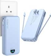 Ffnpua Portable Charger with Wall Plug, 20000mAh USB C Power Bank Fast Charging, External Battery...