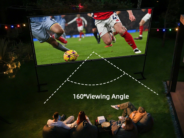 Projector Screen with Stand outdoor