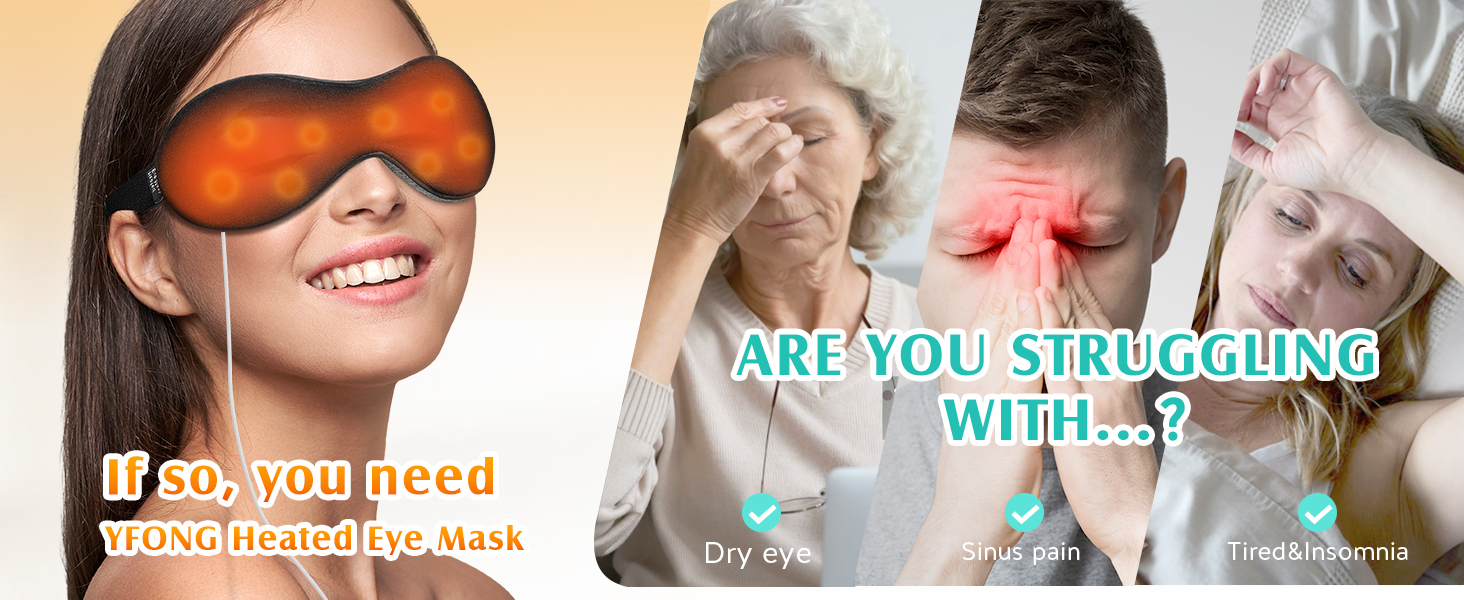 heated eye mask