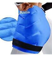 Atsuwell XL Hip Ice Pack Wrap, Gel Cold Pack for Hip Care, Reusable Ice Pack for Hip Replacement,...