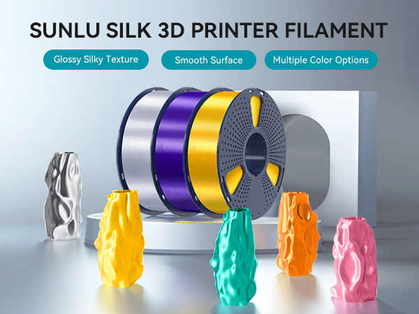 SUNLU SILK PLA 3D Printer Filament 1.75mm