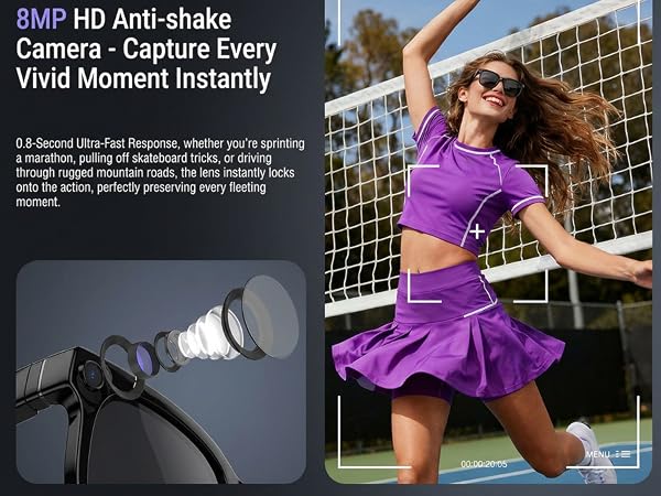 AI Smart Glasses with Camera