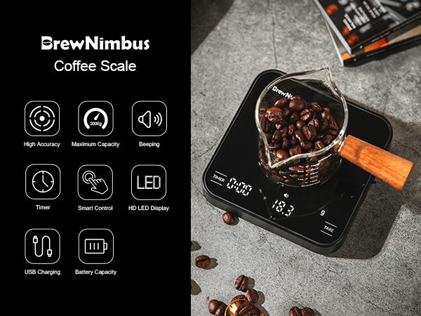 BrewNimbus Coffee Scale