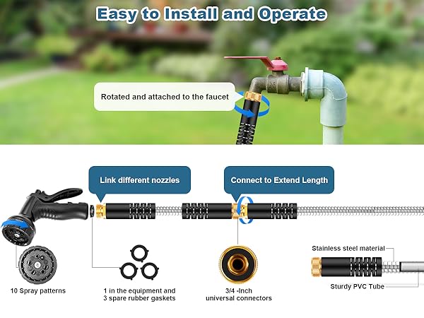easy to use hose