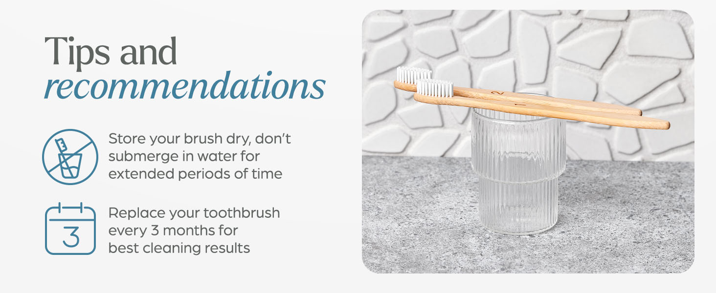Bamboo Toothbrushes Medium Bristles