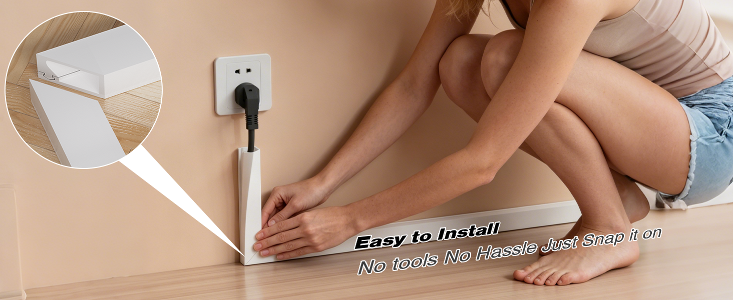 Easy Install Cord Hider