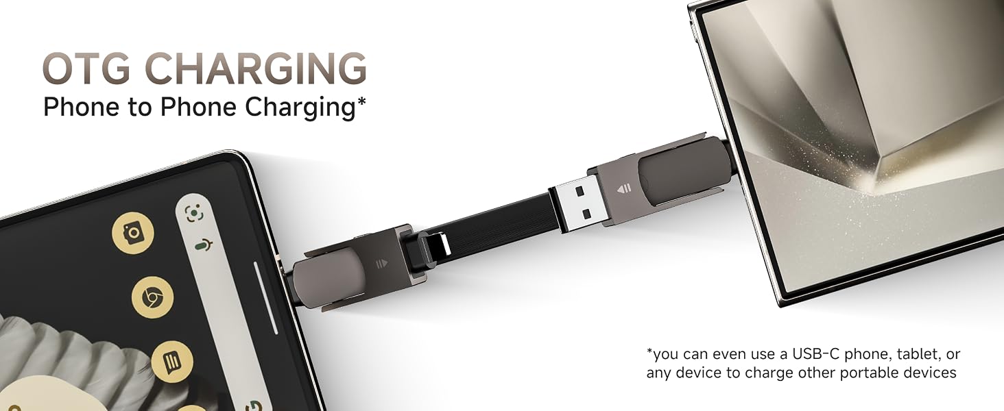 multi-device phone charger cable