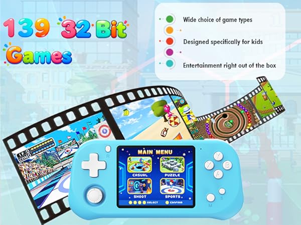 handheld games for kids toy