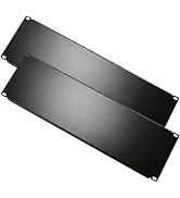 3U Blank Panel 19 Inch, LIYVZ Server Network Rack Blanking Panel 2-Pack | Make DIY rack professio...