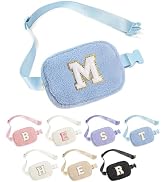 YOOLIFE Initial Fanny Pack for Women Girls - Monogram Belt Bag Crossbody Bag Waist Packs, Persona...