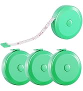 4 Pack Soft Retractable Measuring Tape,60-Inch 150cm,green Double Scale Measurement Tape,for Body...
