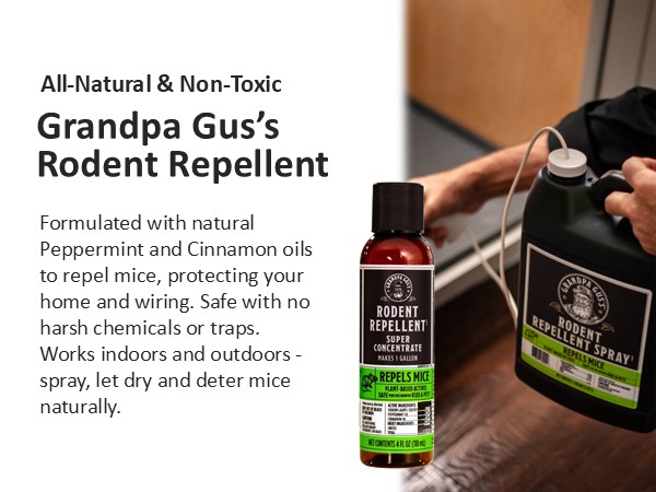 Grandpa Gus's Super Concentrate Rodent Repellent