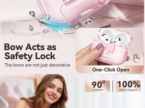Bow Acts as Safety Lock