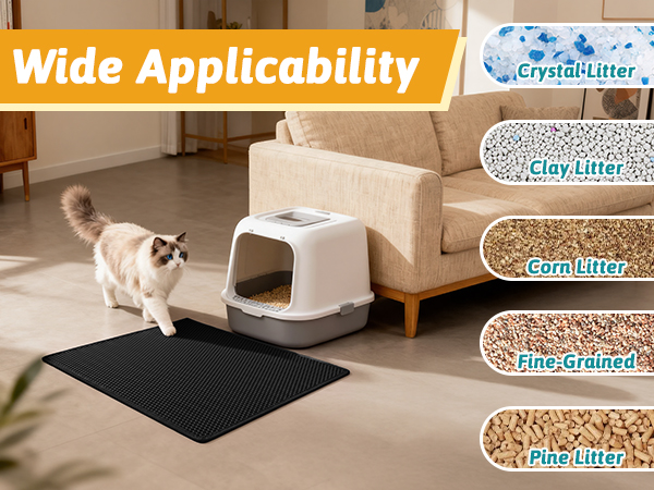 cat litter mat litter trapping mat