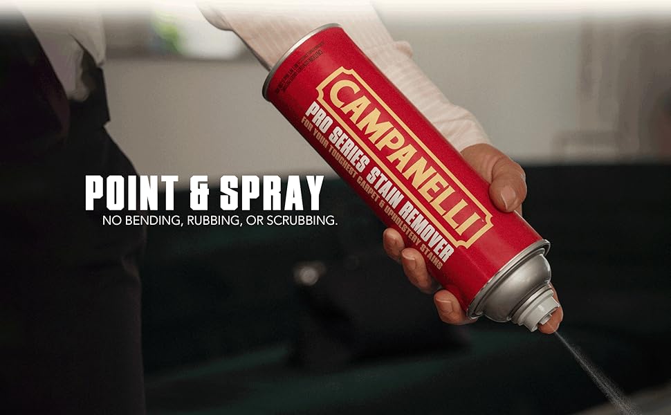 Point & Spray - No Bending, Rubbing, or Scrubbing.