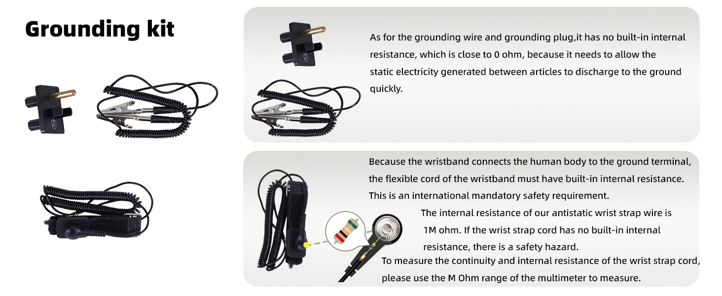 2Anti-static wrist strap