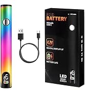 510 Thread Battery Cart Pen, Portable Electric Soldering Iron Kit, Adjustable Voltage USB Recharg...