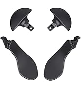 eXtremeRate Back Paddles for PS5 Edge Controller, Metallic Black Replacement Interchangeable 4PCS...