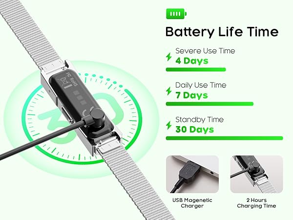 Women's Smart Bracelet long battery