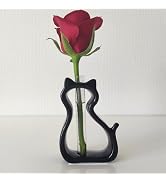 LOVE LOVE JAPAN Cat Flower Vase Japanese Mino Ware | Cat Design | Home Decor Traditional Handmade...